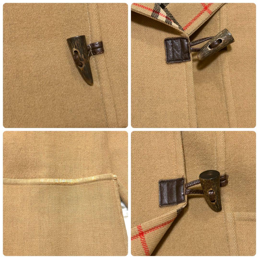 ✨カシミヤ混✨BURBERRY バーバリー ダッフルコート ノバチェック S