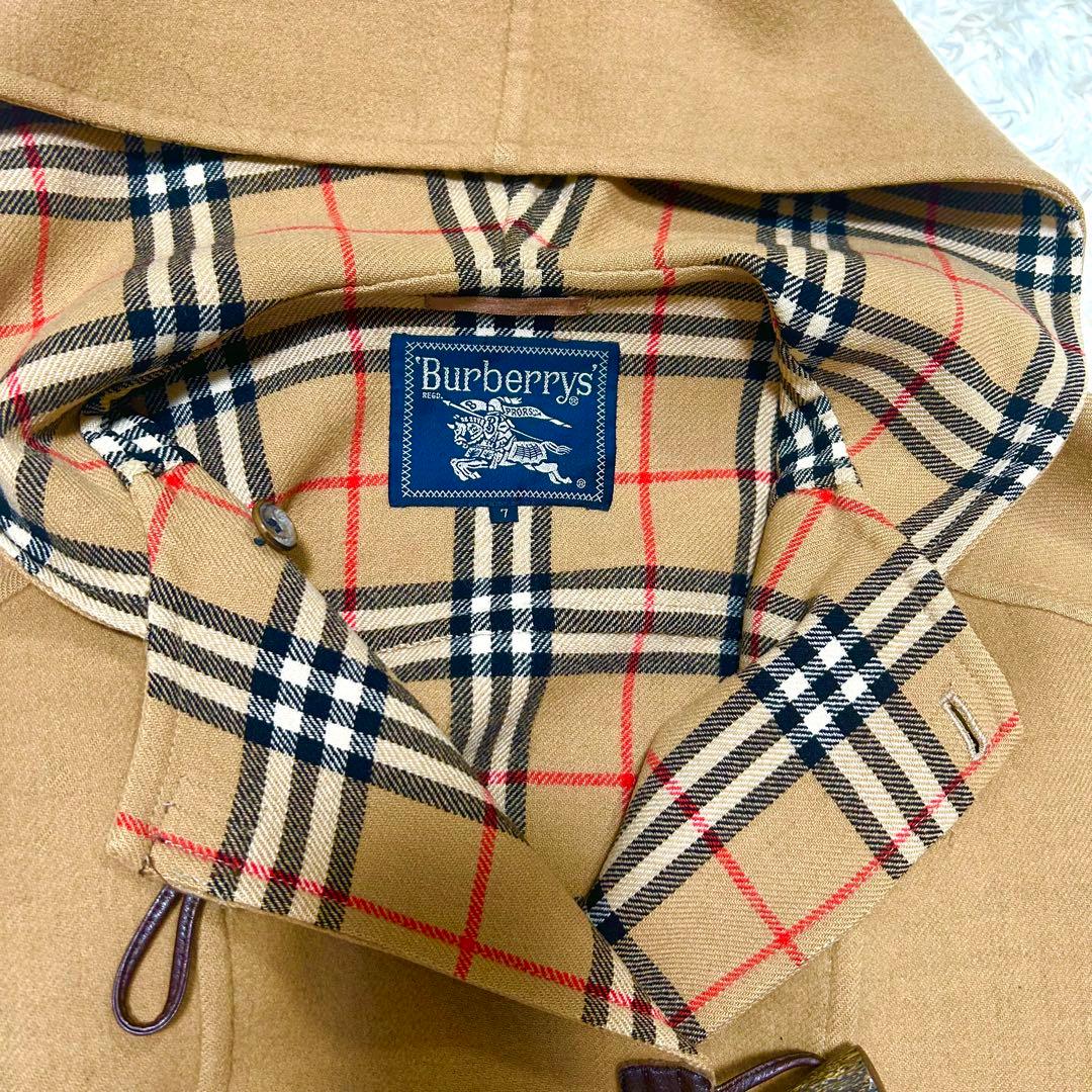 ✨カシミヤ混✨BURBERRY バーバリー ダッフルコート ノバチェック S