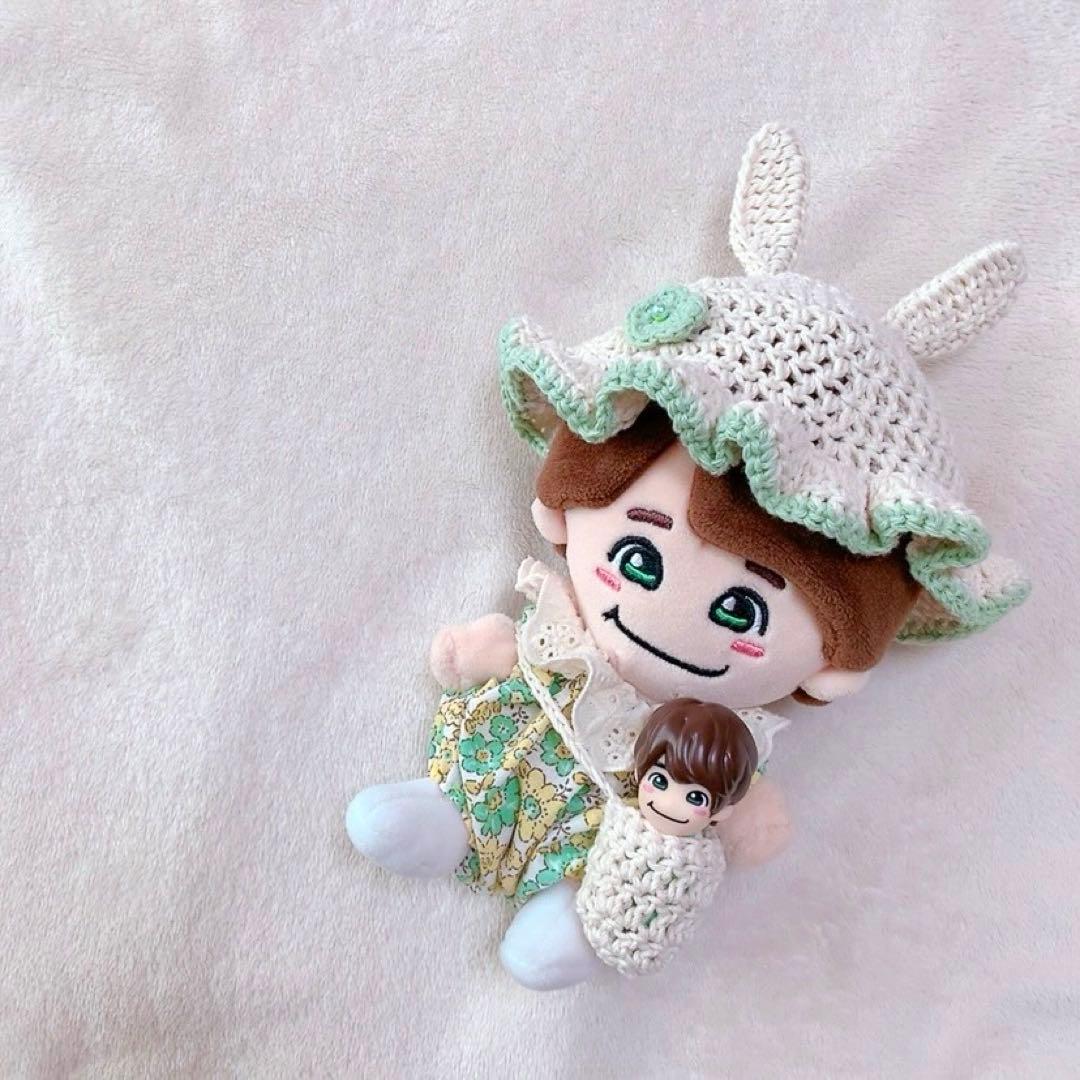 なにわ男子 ちびぬい服 花柄ロンパース&帽子セット - メルカリ