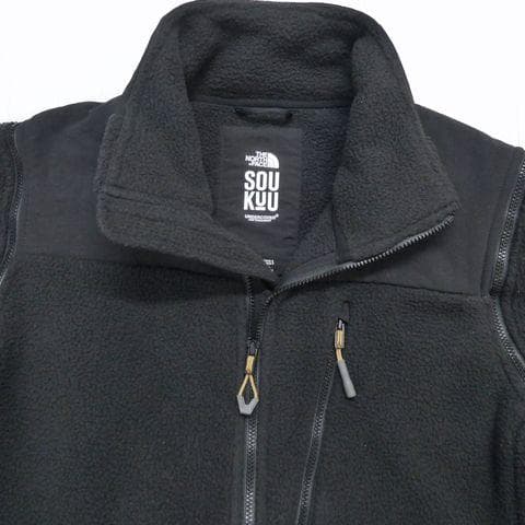 ザノースフェイス アンダーカバー SOUKUU フリース ジャケット XS 黒