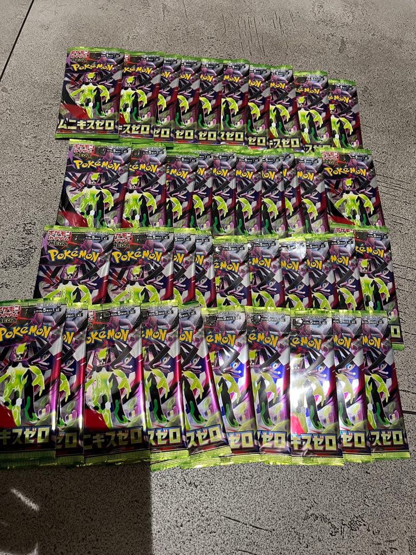 拡張パック　ムニキスゼロ　40パック　未サーチ品　新品未開封品