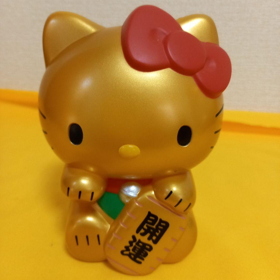 レア 金運 サンリオ ハローキティ 開運貯金箱 宝くじ 芦屋ラポルテ