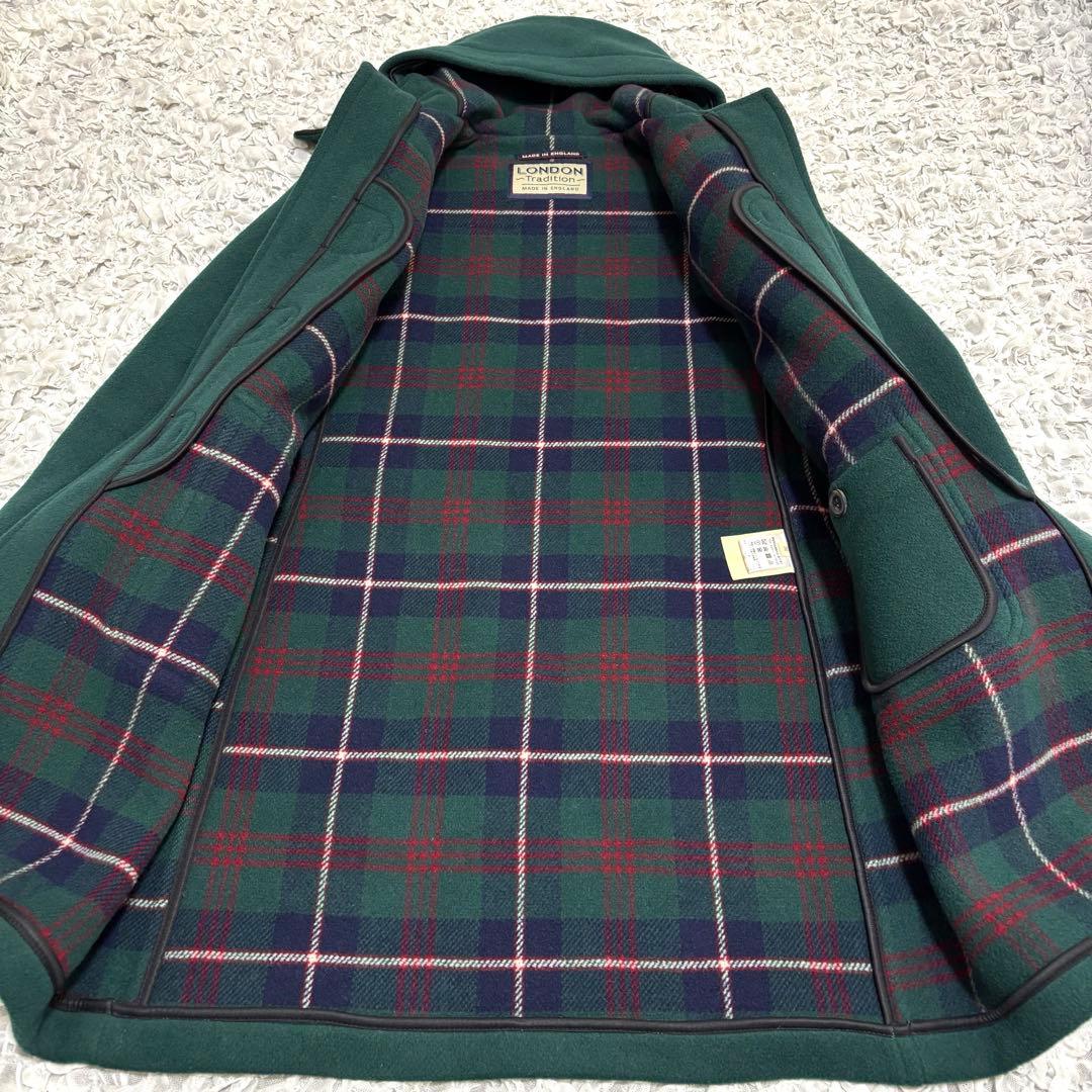 希少・美品】ロンドントラディション ダッフルコート 36 グリーン