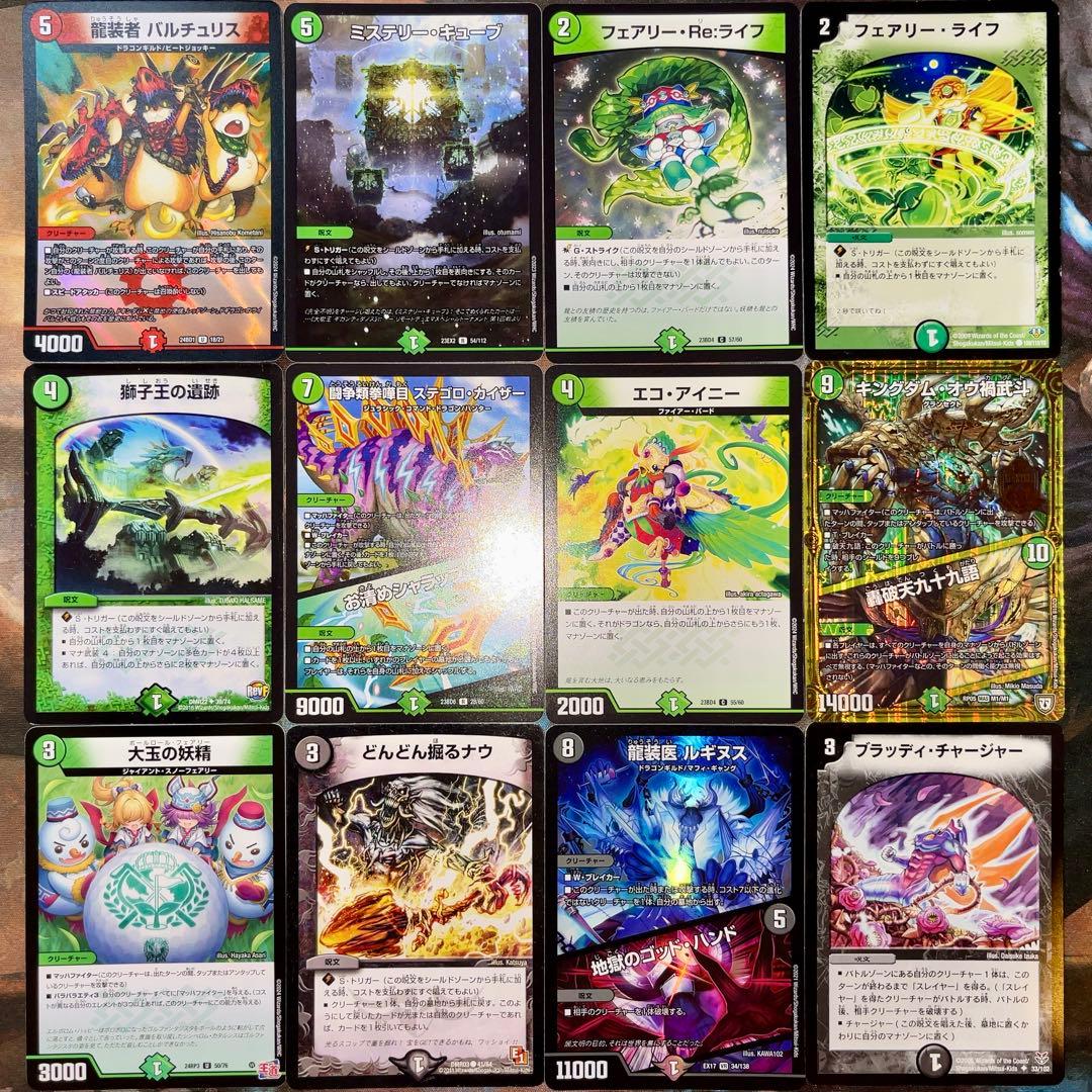 デュエパーティー用デッキ 火自然闇ドラゴン デュエマ デュエル