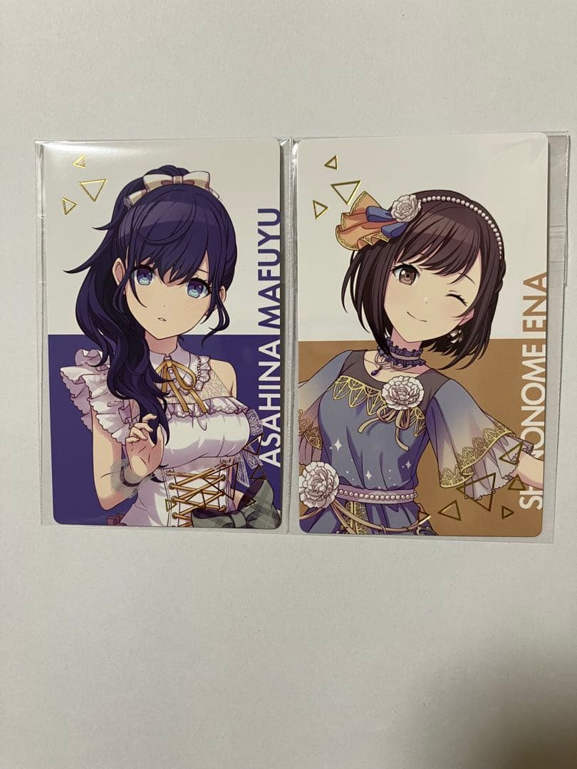 プロセカ 朝比奈まふゆ 東雲絵名 エピカvol.1c vol.4b 特典 - メルカリ