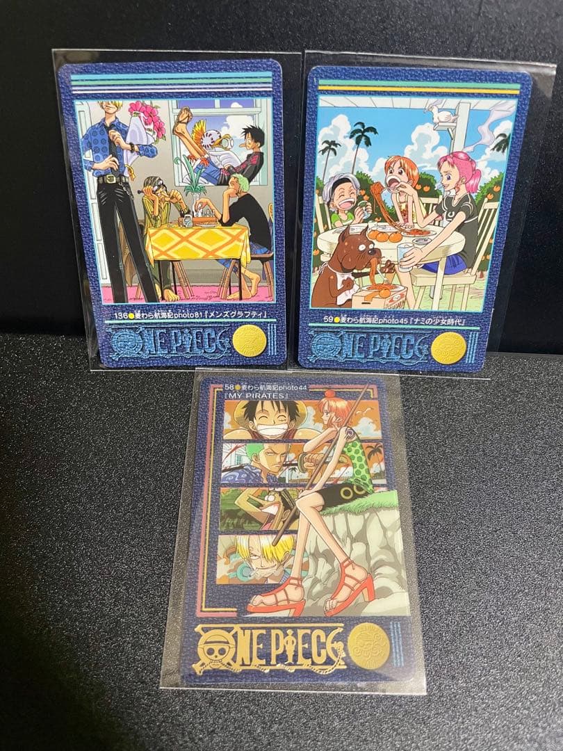【ゲメル】ワンピース ビジュアルアドベンチャーカードご希望カード3枚