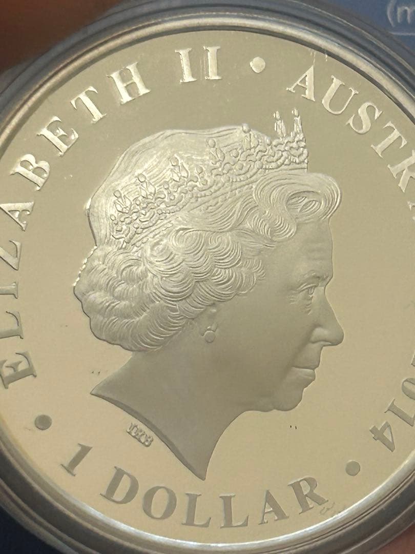 オーストラリア ランドダウンアンダー ゴールドラッシュ 1オンス銀貨