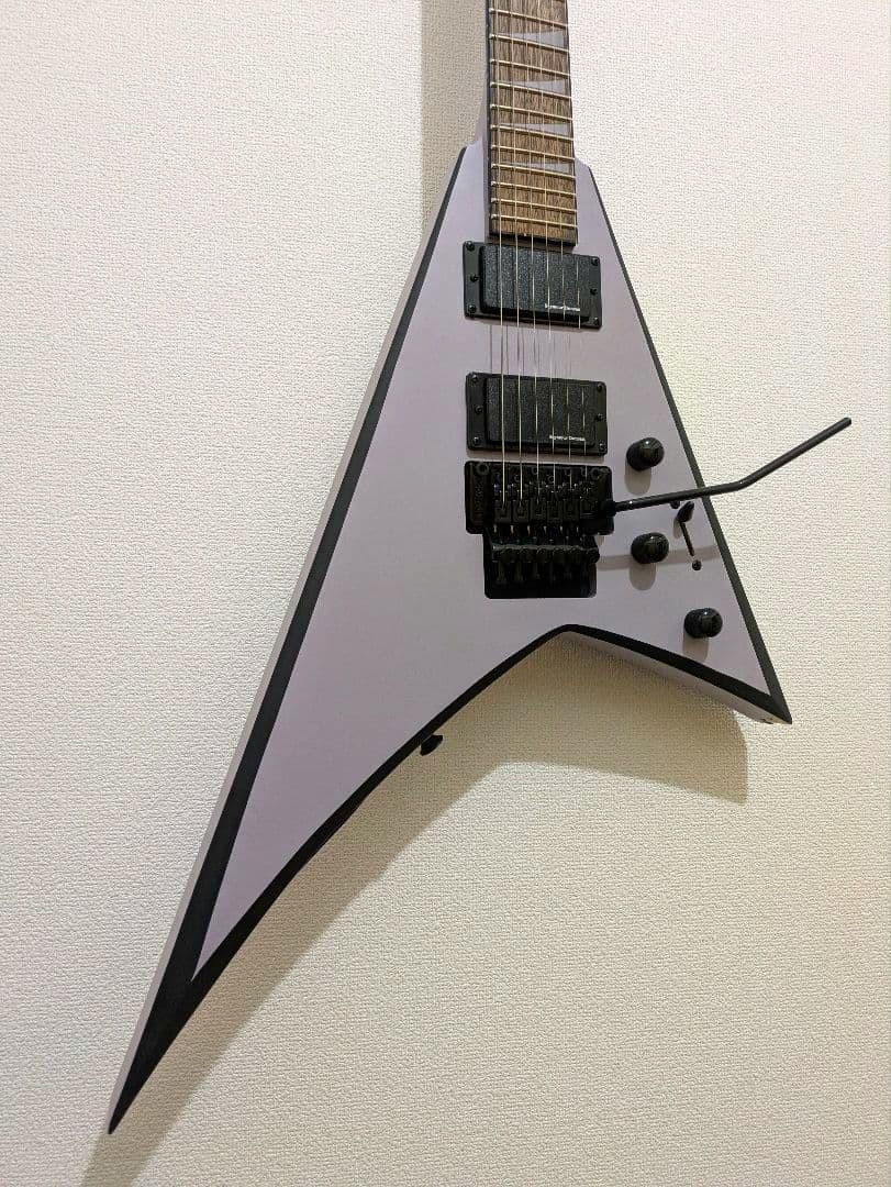 ギター Jackson X Series RRX24 Battleship Gray Jackson X Series Rhoads RRX24 in Battleship Gray with Black Bevels