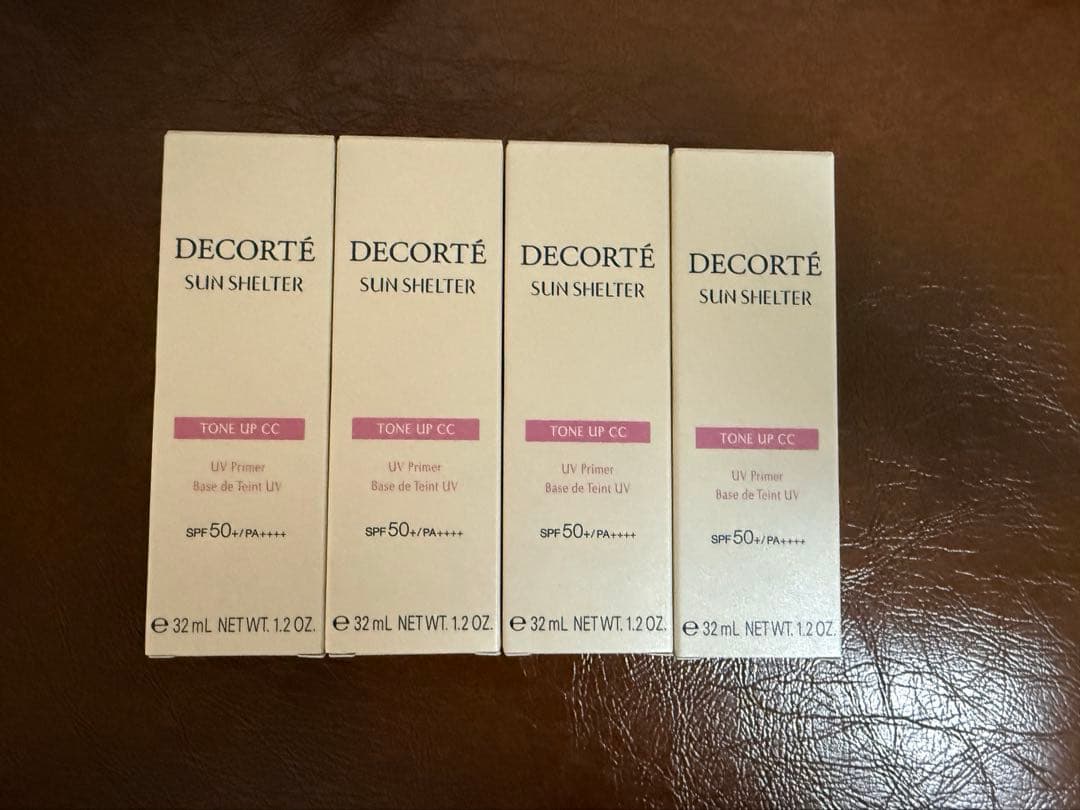 コスメデコルテ サンシェルター トーンアップCC ラベンダー　ローズ　4個セット
