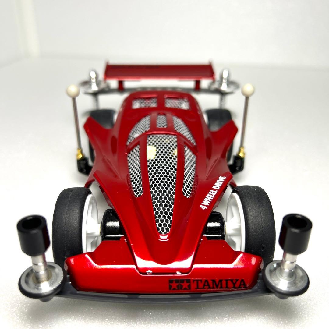 ミニ四駆 ビッグバンゴースト タミヤ 肉抜 塗装 キャンディ 改造