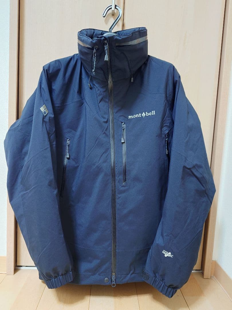 モンベル　シャルモパーカ Men's　Sサイズ　黒