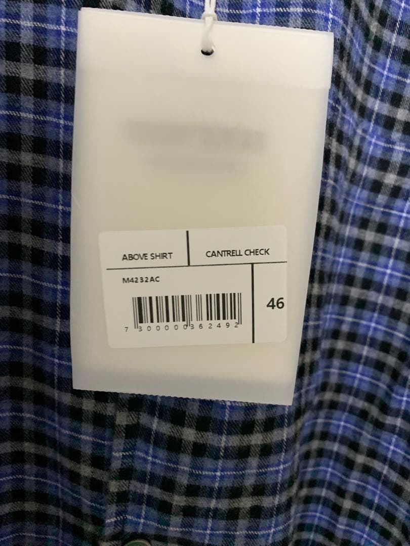 OUR LEGACY ABOVE SHIRT M4232AC 46 - メルカリ