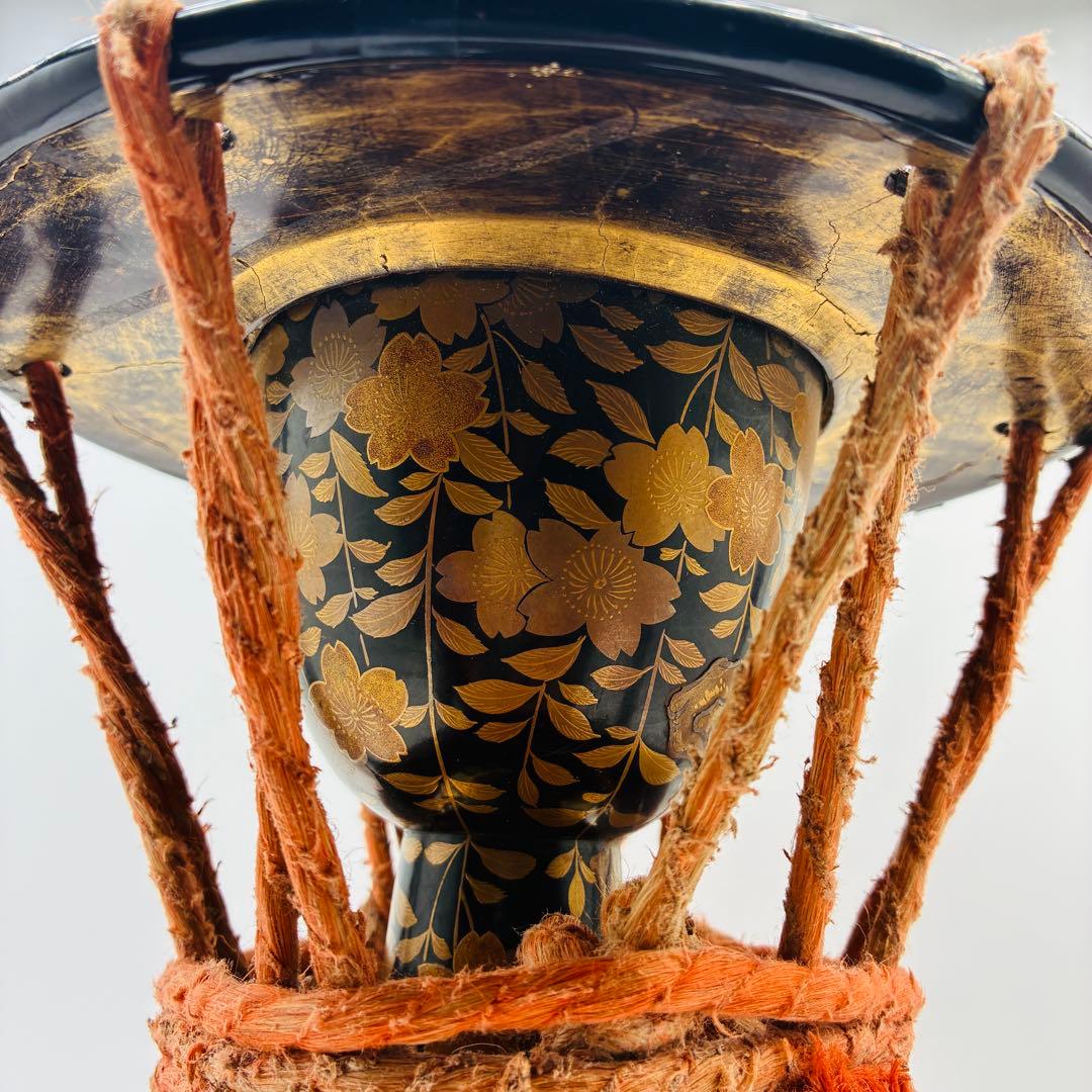 小鼓（こつづみ） 桜と般若 和楽器 打楽器 締太鼓 能 歌舞伎 伝統芸能