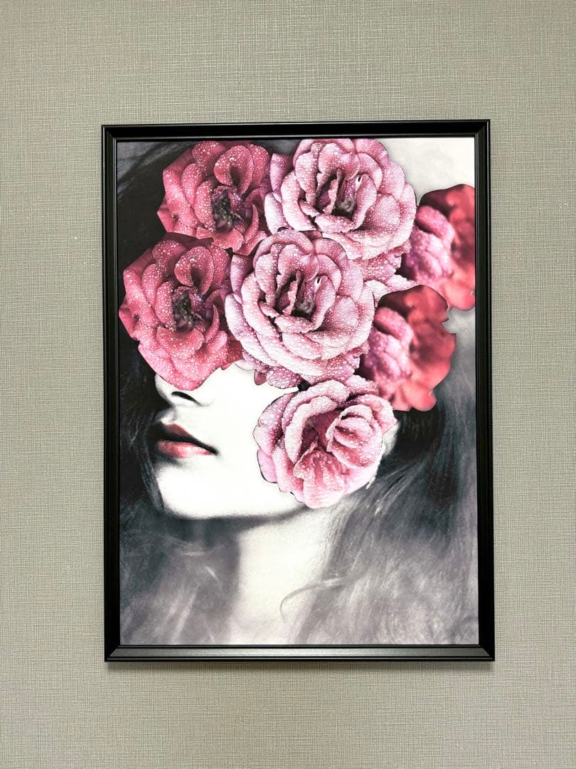 No.217フレーム付きキャンバスアート　ブランドアートポスター　オシャレ絵画