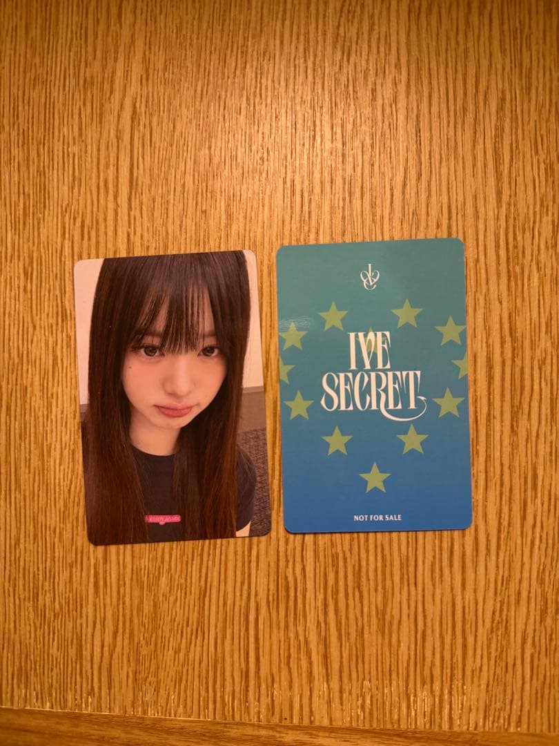 IVE secret 大阪会場 特典 限定 ウォニョン トレカ
