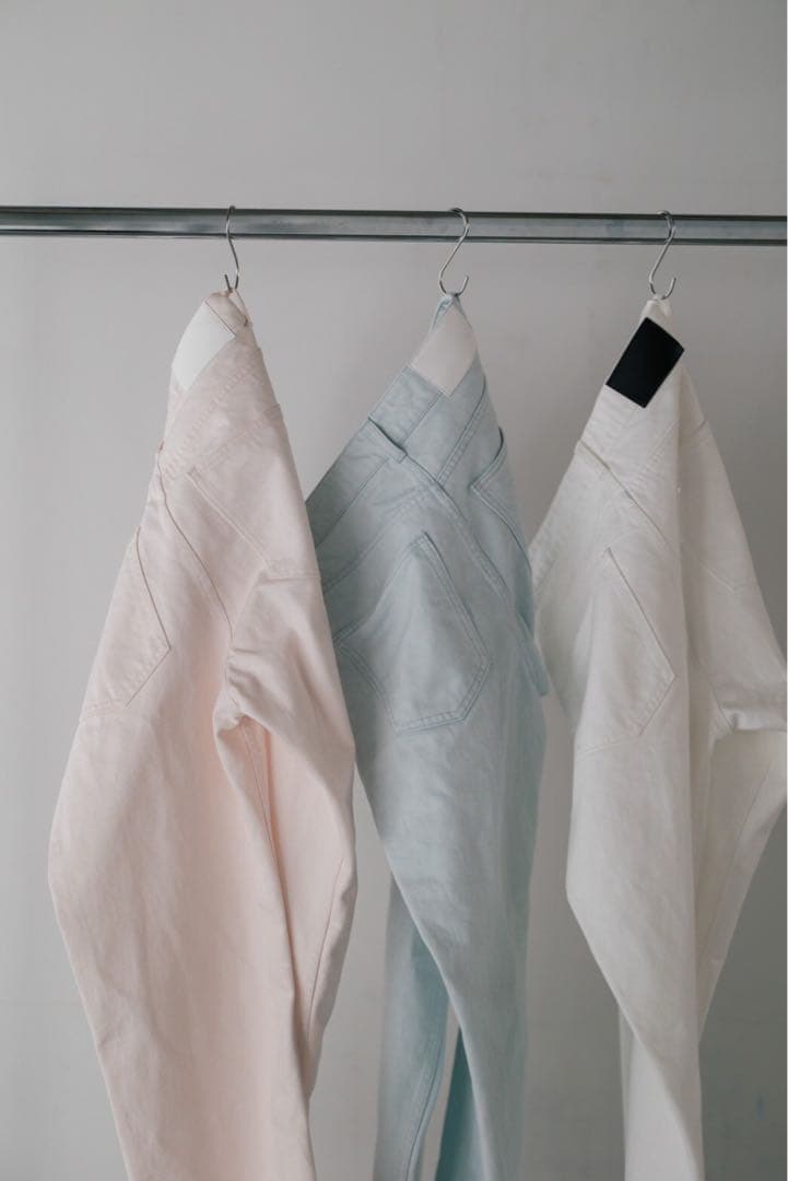 pois ポワ　one wash denim ワンウォッシュデニム BLACK BY MOUSSY（ブラックバイマウジー）の「JAVA one wash denim