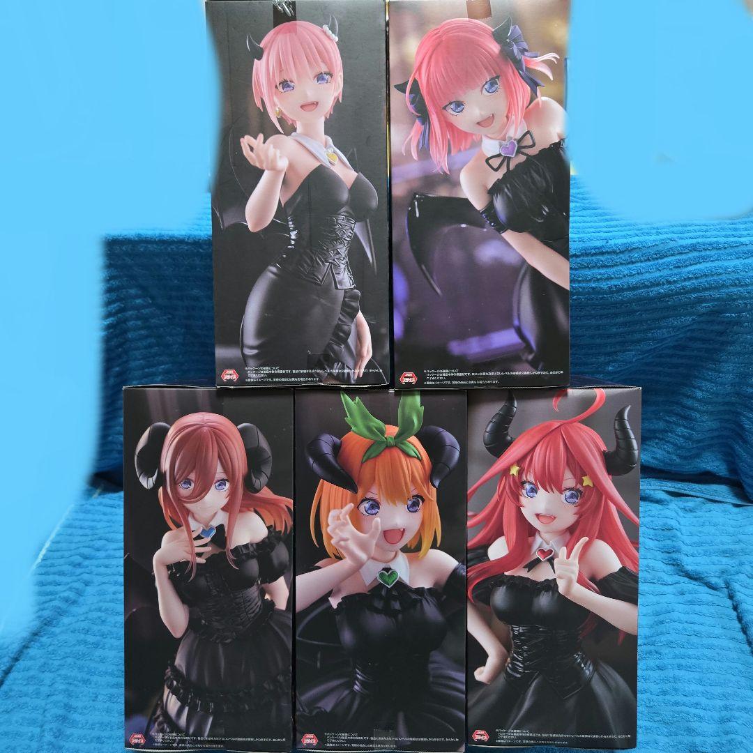 五等分の花嫁 BiCute Dark Figure 5種コンプセット - メルカリ