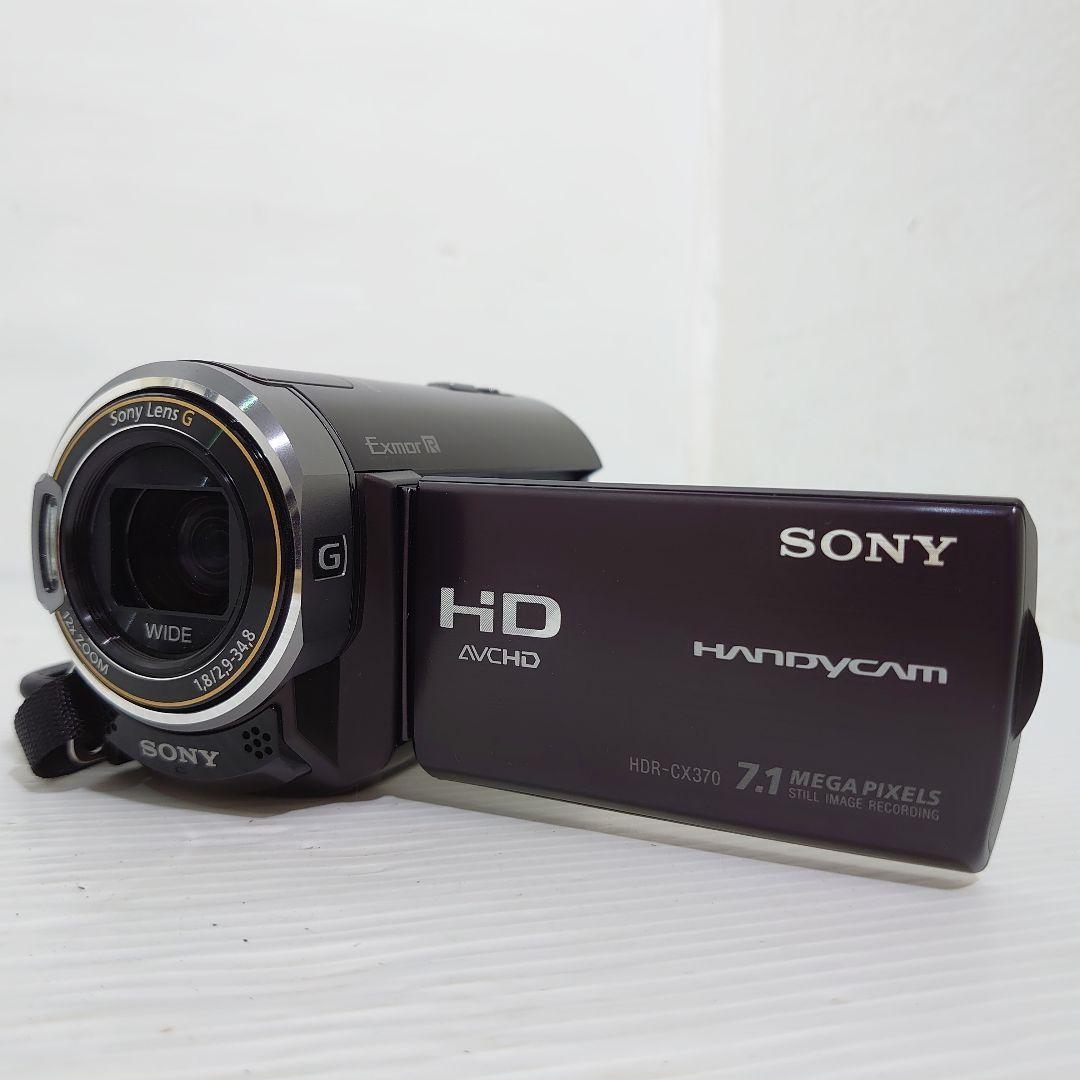 動作ok SONY Handycam HDR-CX370V 10年