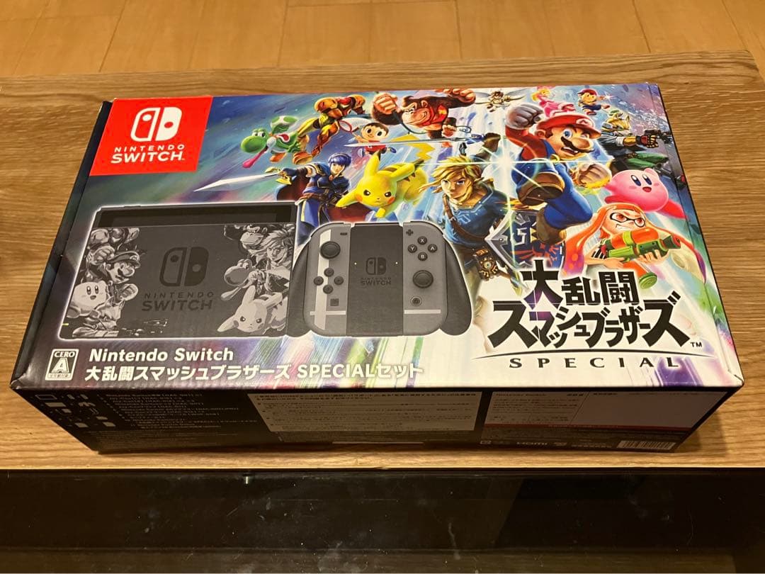 Nintendo Switch 本体セット グレー 画面黄ばみあり