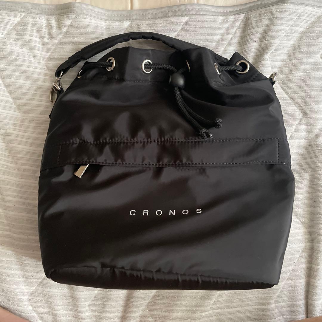 CRONOS ブラック トートバッグ