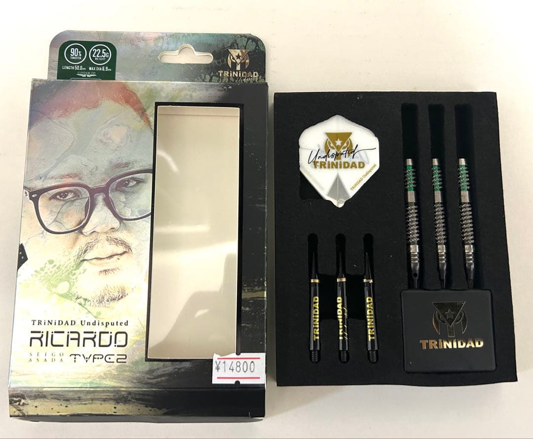 リカルド2 浅田斉吾TRiNiDAD RICARDO2 トリニダード ダーツ ダーツ バレル TRiNiDAD Undisputed RICARDO 浅田斉吾 選手モデル