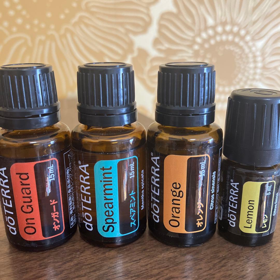 ドテラ　おまとめSALE オンガード&スペアミント&オレンジ&レモン