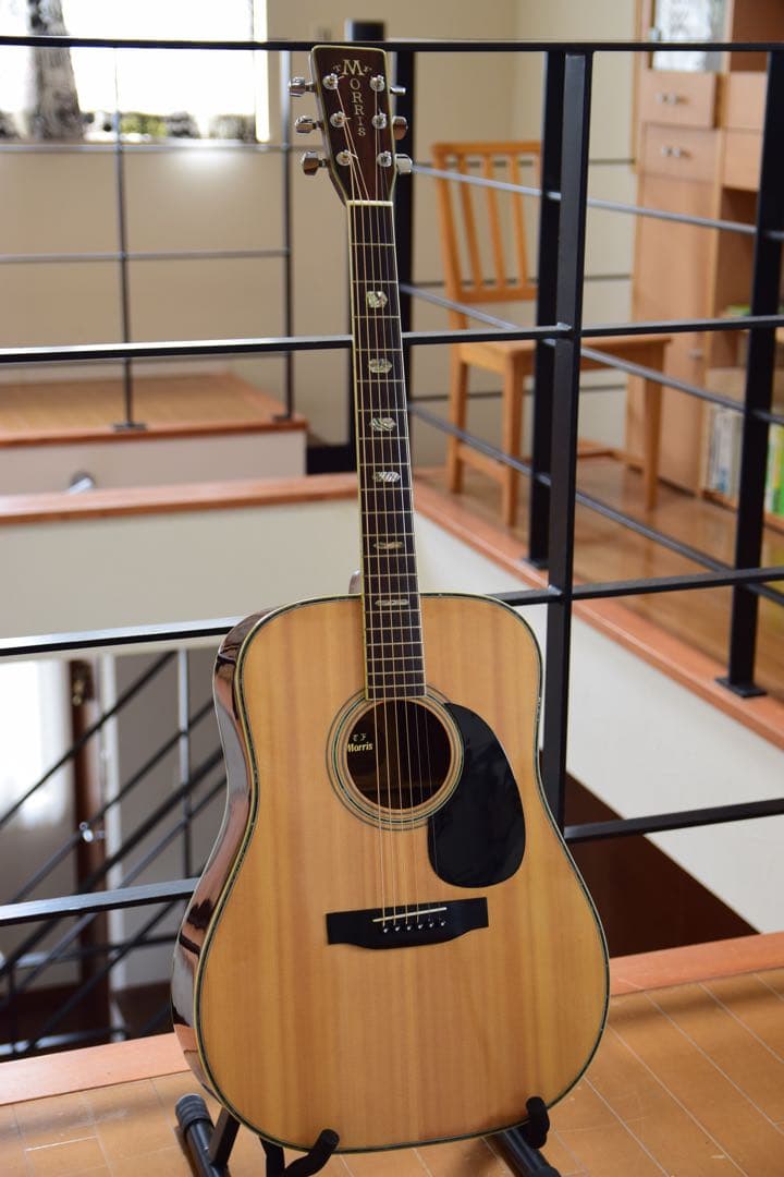 【ジャパンヴィンテージ】　Morris アコースティックギター　W-50