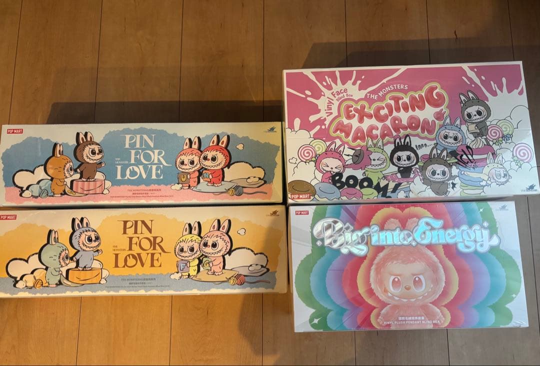 【年末一掃販売】POPMART the monster（ラブブ）シリーズ　4種 POP MART（ポップマート） POP MART THE MONSTERS Thanksgiving ラブブ