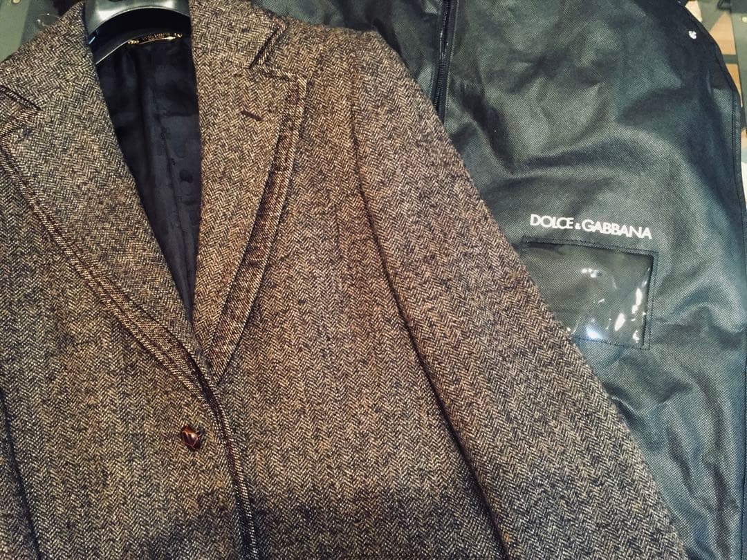 美品 DOLCE&GABBANA ドルチェ&ガッバーナツイードジャケット 44 - メルカリ
