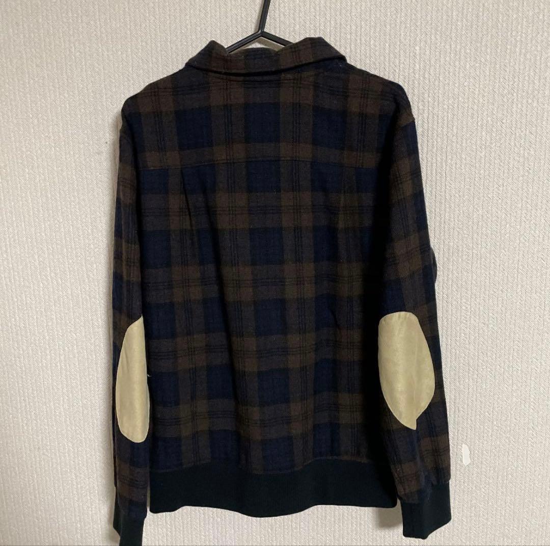 FRED PERRY チェック柄 ブルゾン M - メルカリ