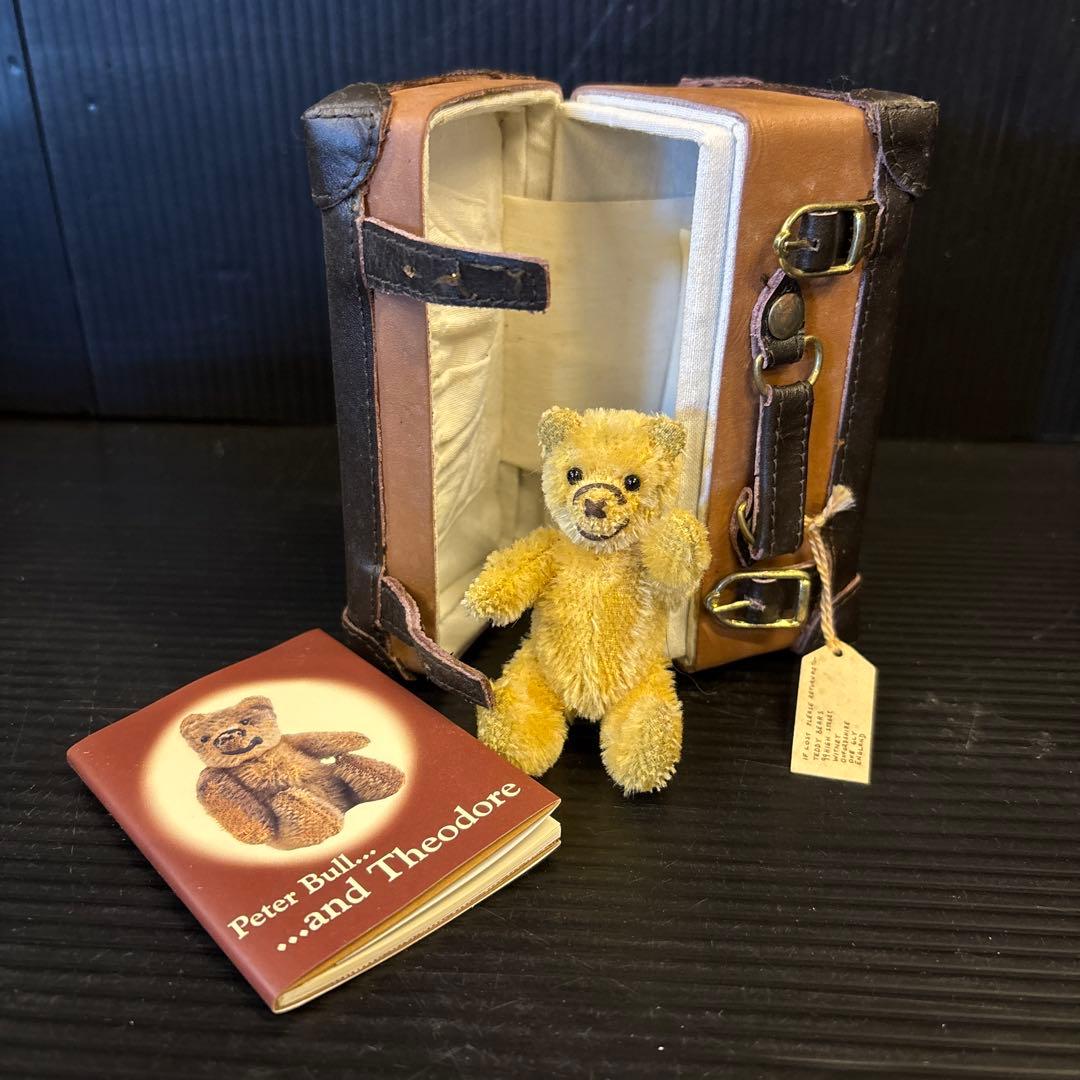 Peter Bull THEODORE テディベア ウィットニー限定品　セオドア セオドア 8.5cm｜オールドウィットニーフェイバリッツ｜英国テディベア