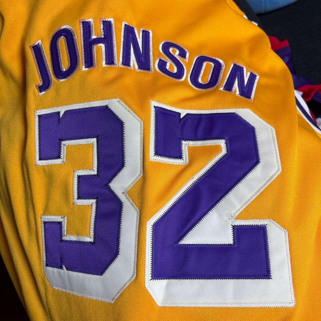 Mitchell & Ness レイカーズ マジック・ジョンソン ユニフォーム