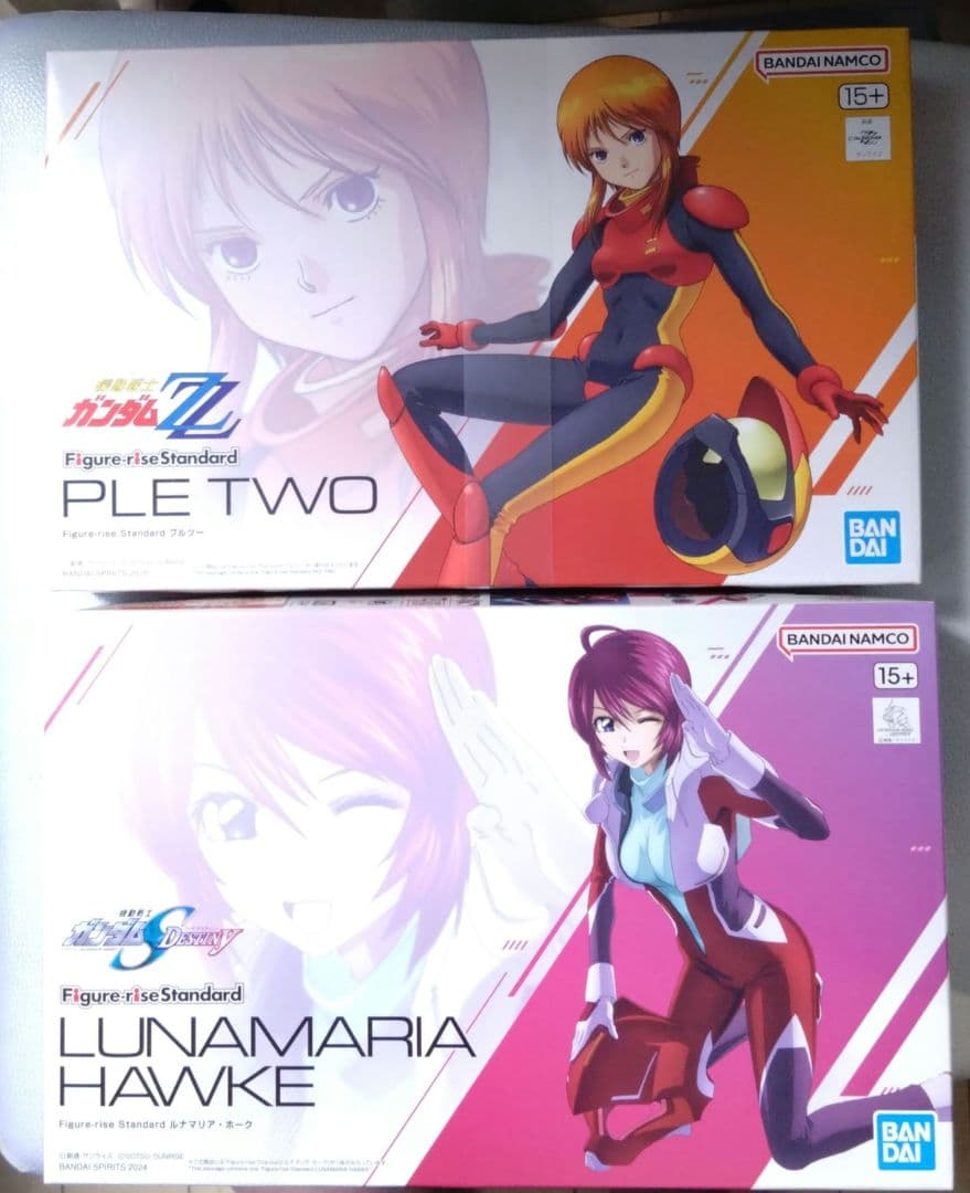 Figure-riseStandard プルツー＆ルナマリア・ホーク2点セット Figure-rise Standard ルナマリア・ホーク│株式会社BANDAI SPIRITS