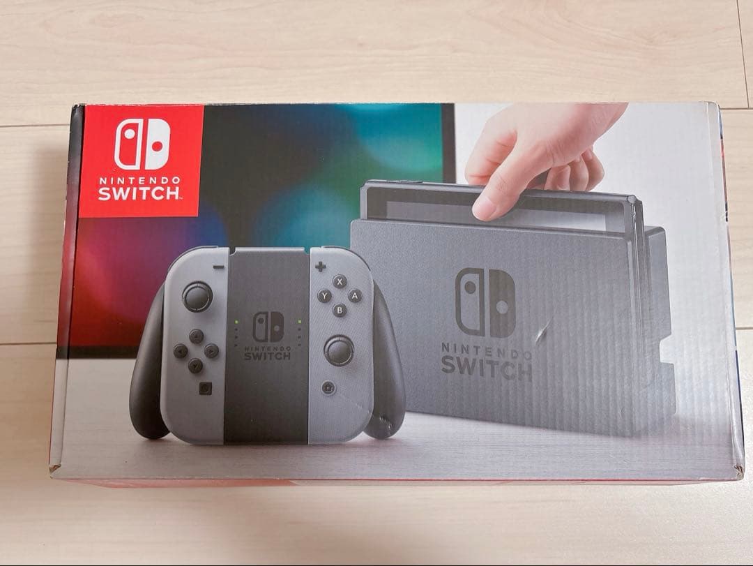 【初期型】Nintendo Switch グレー Nintendo Switch グレー 初期型 フルセット スイッチ 任天堂 - メルカリ