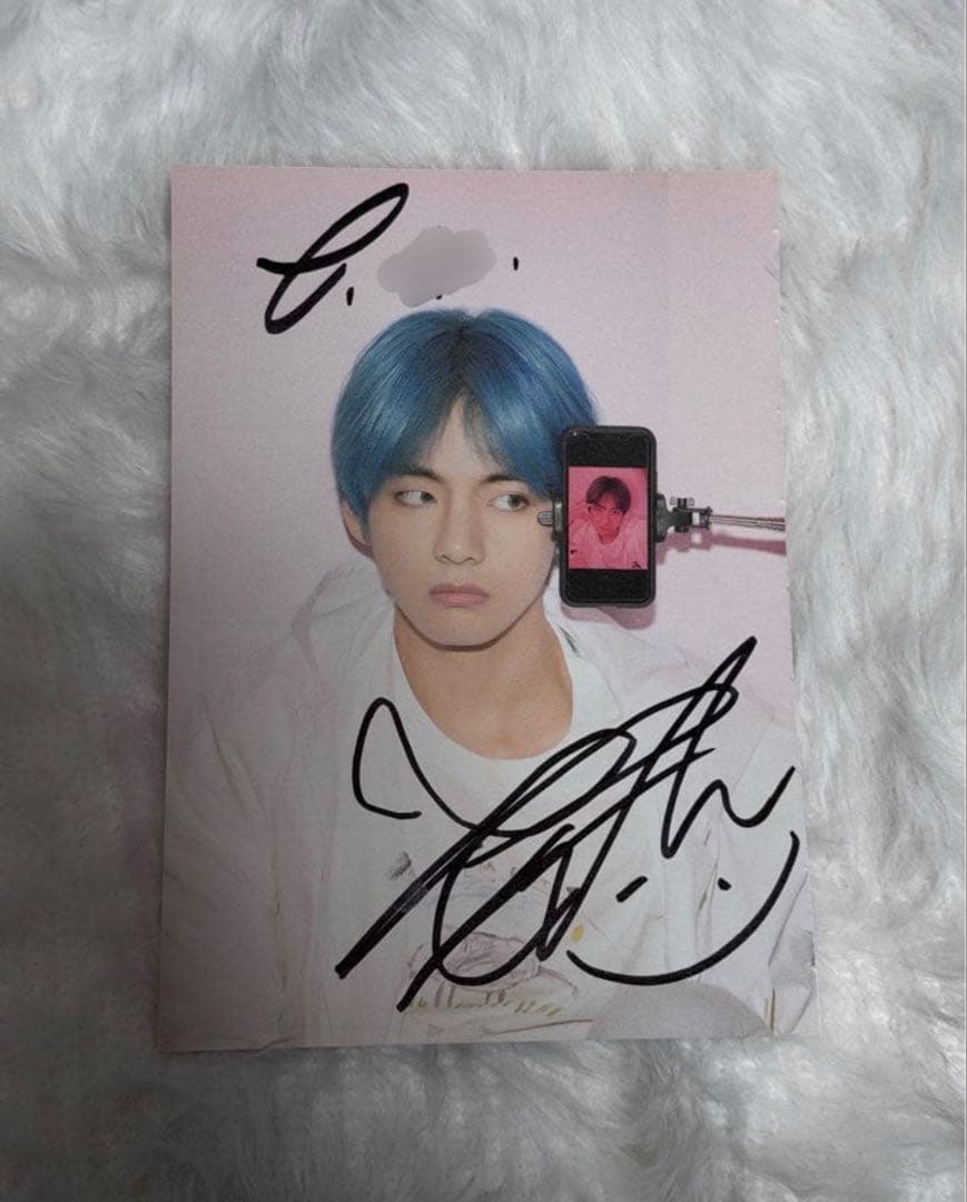 BTS persona 韓国サイン会 テヒョン テテ V