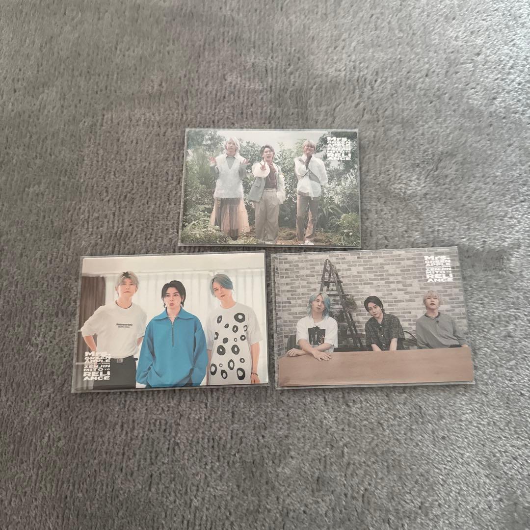 ミセスグリーンアップル フォトカード ゼンジン - メルカリ