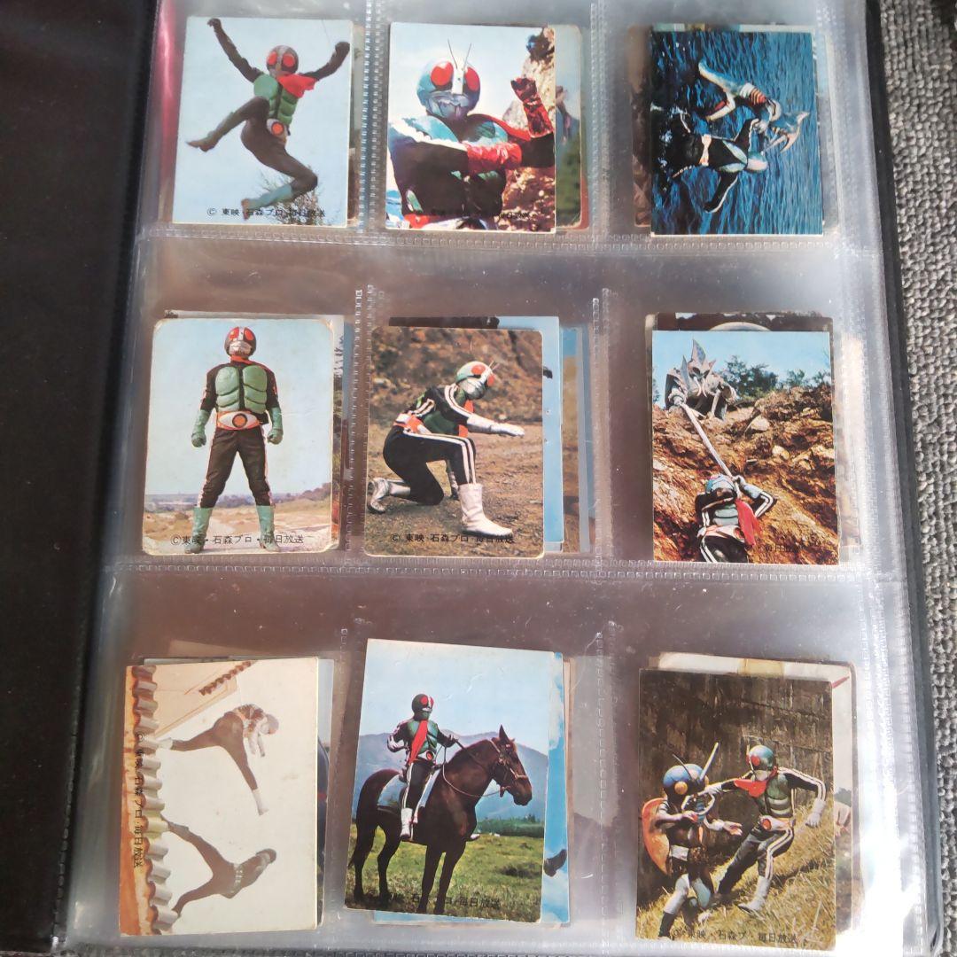 【断捨離】【レア】【昭和】【当時物】カルビー、旧仮面ライダーカード 146枚販売
