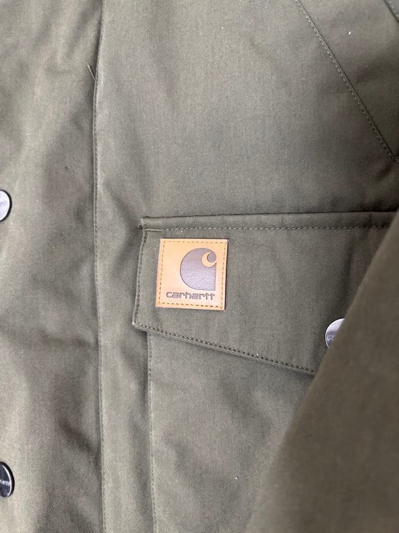 2日限定割引】Carhartt オリーブ色 フード付きジャケット