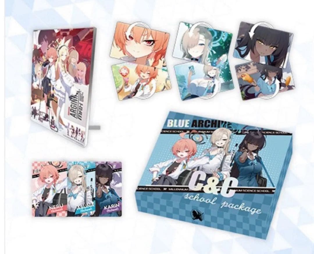 ブルアカ　C&C 制服アップデートパーケジ　韓国限定 韓国 公式グッズ】ブルーアーカイブ C&C 制服パッケージ｜Yahoo!フリマ