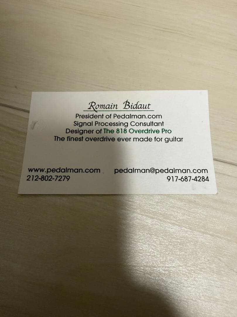 Pedalman / Landgraff】 818 Overdrive DOD - メルカリ