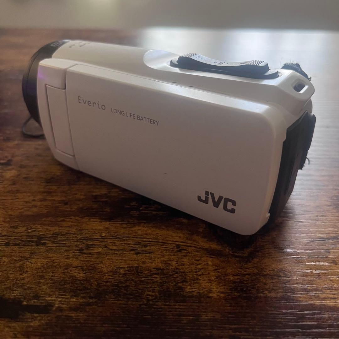 JVC GZ-F270W フルHD ビデオカメラ 60倍ズーム