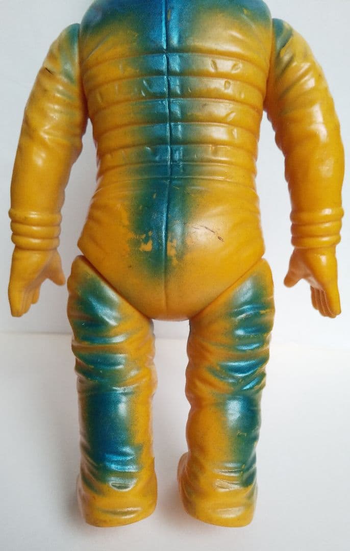 ブルマァク ゴールドサターン ソフビ 当時物 ミラーマン 怪獣 ゴールド