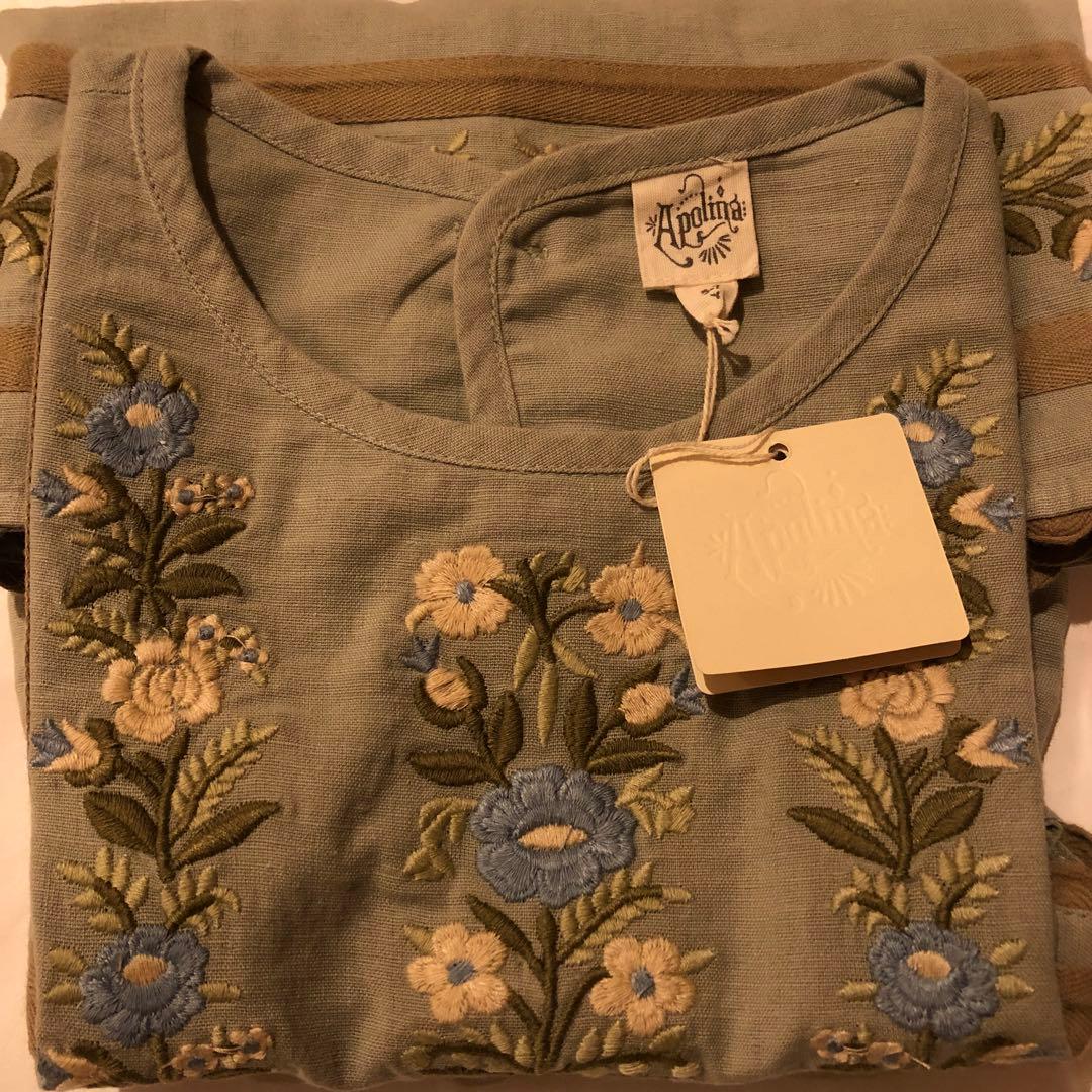 2024aw apolina kids Gerdy Pinafore アポリナ - ワンピース低 価格