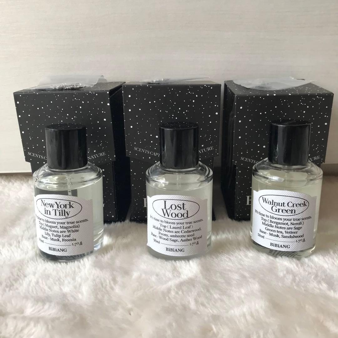BiBiANG/ビビアン　香水　3点セット 50ml 韓国