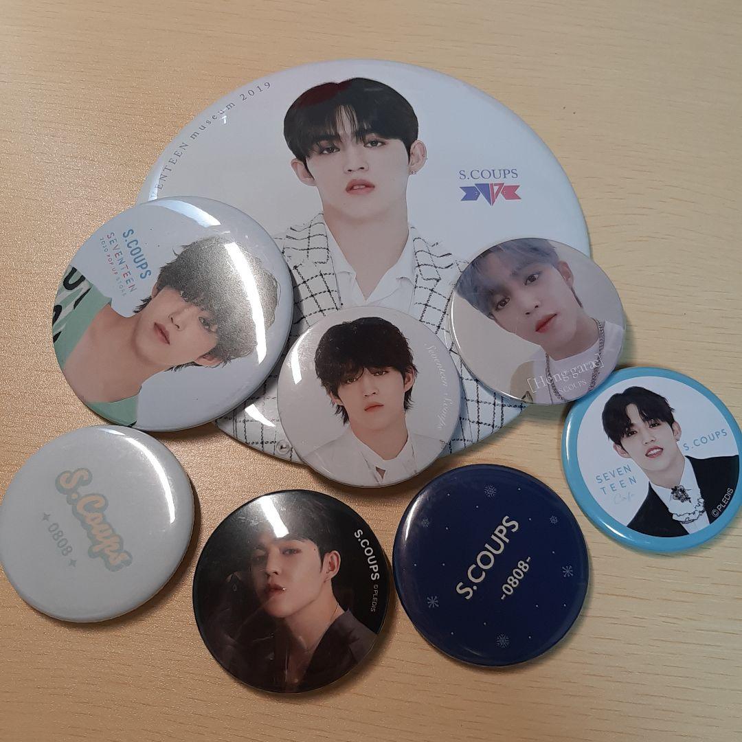 SEVENTEEN エスクプス 缶バッジセット - メルカリ