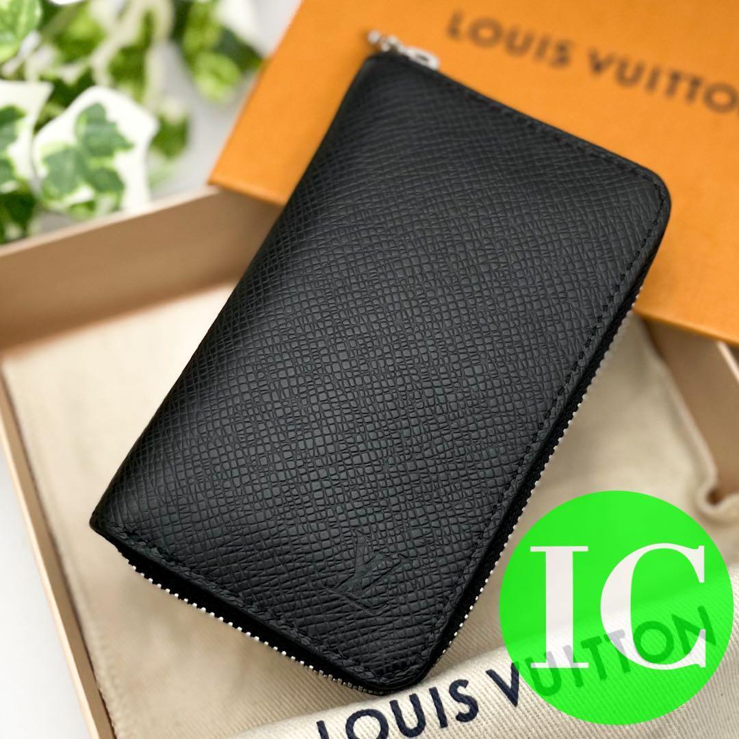 ヨッチ　ルイヴィトン タイガ ジッピーパース ケース 黒