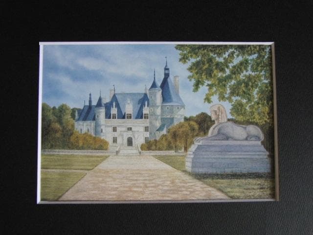 後藤よ志子、【シューベルトに捧ぐ】、希少な大判額装用画集より、美品、日本人画家