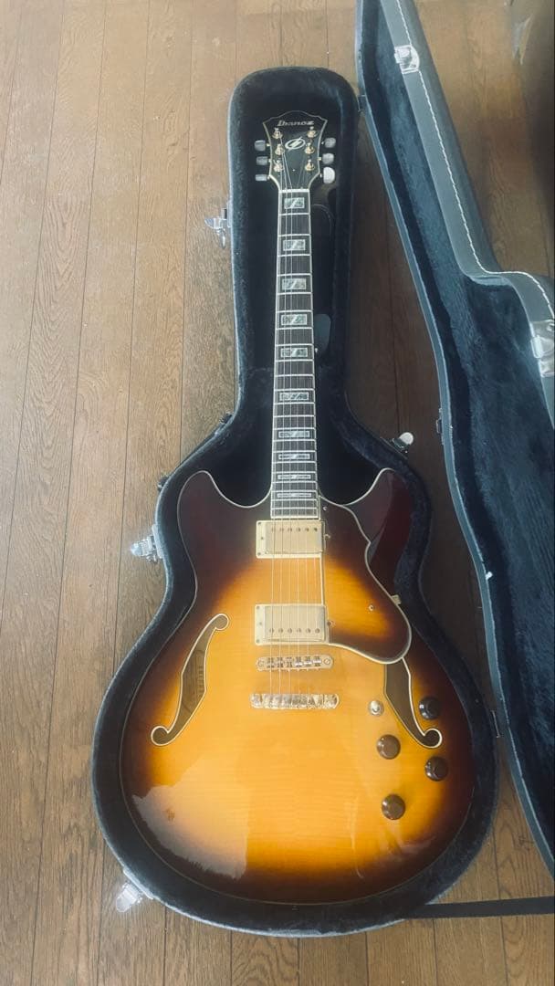 Ibanez AS-103-VB 12-02ハードケース付き - メルカリ