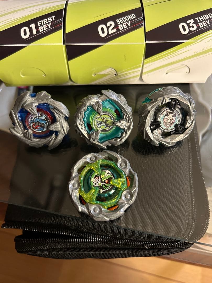 【優勝経験あり】ベイブレードx 引退 3on3デッキ セット