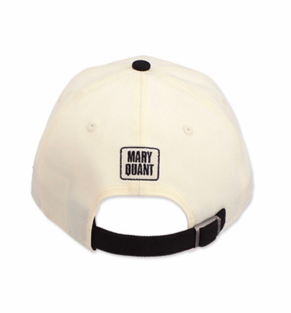 マリークワント キャップ ニューエラ ホワイト ブラック 白黒 新品